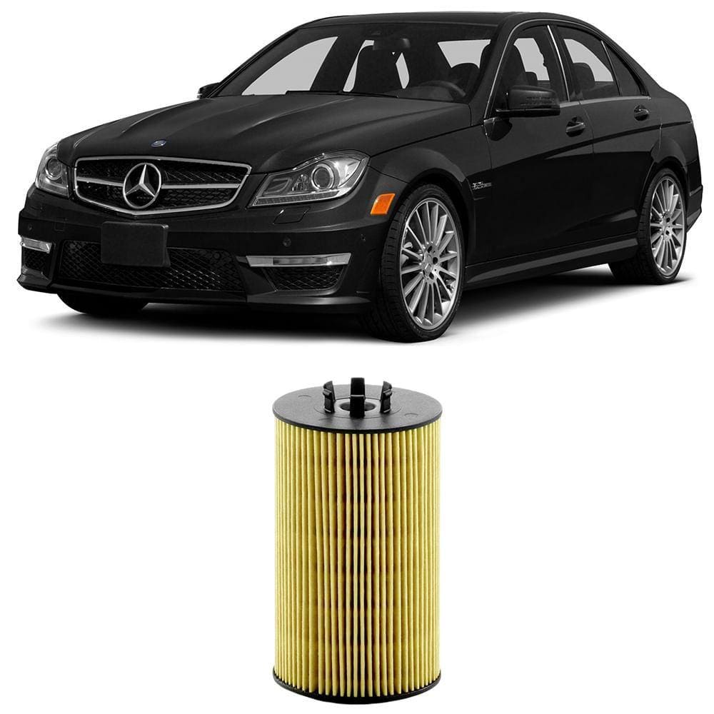 Filtro Óleo MB C-class C63 E-class E63 Sl-class Sl63 Mann