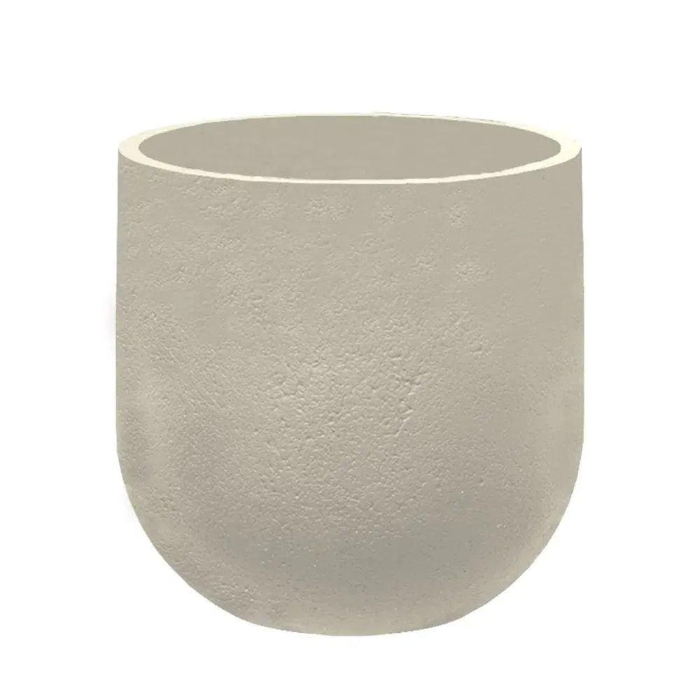 Vaso Cilíndrico Rustico 55 Cimento