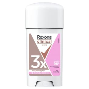 Desodorante Antitranspirante Rexona Clinical Classic Women Stick 58g