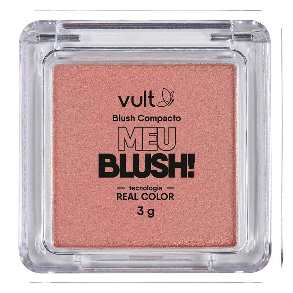 Blush Compacto Vult Meu Blush Rosa Matte