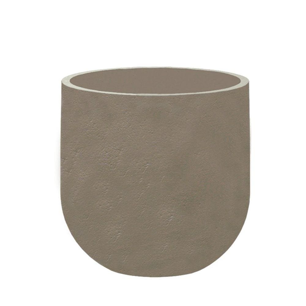 Vaso Cilíndrico Rustico 44 Mármore