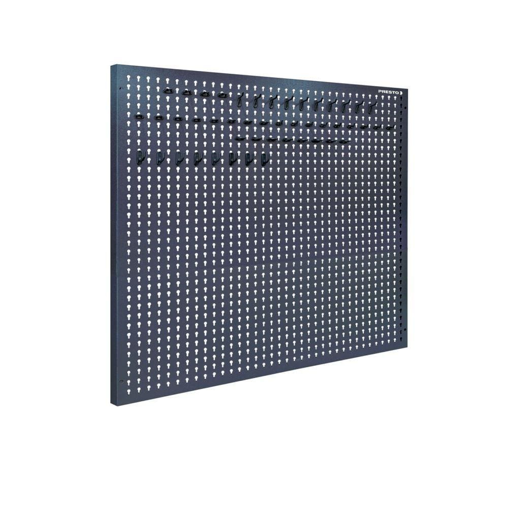 Painel para Ferramentas em aço 970 x 940 com 48 ganchos plásticos