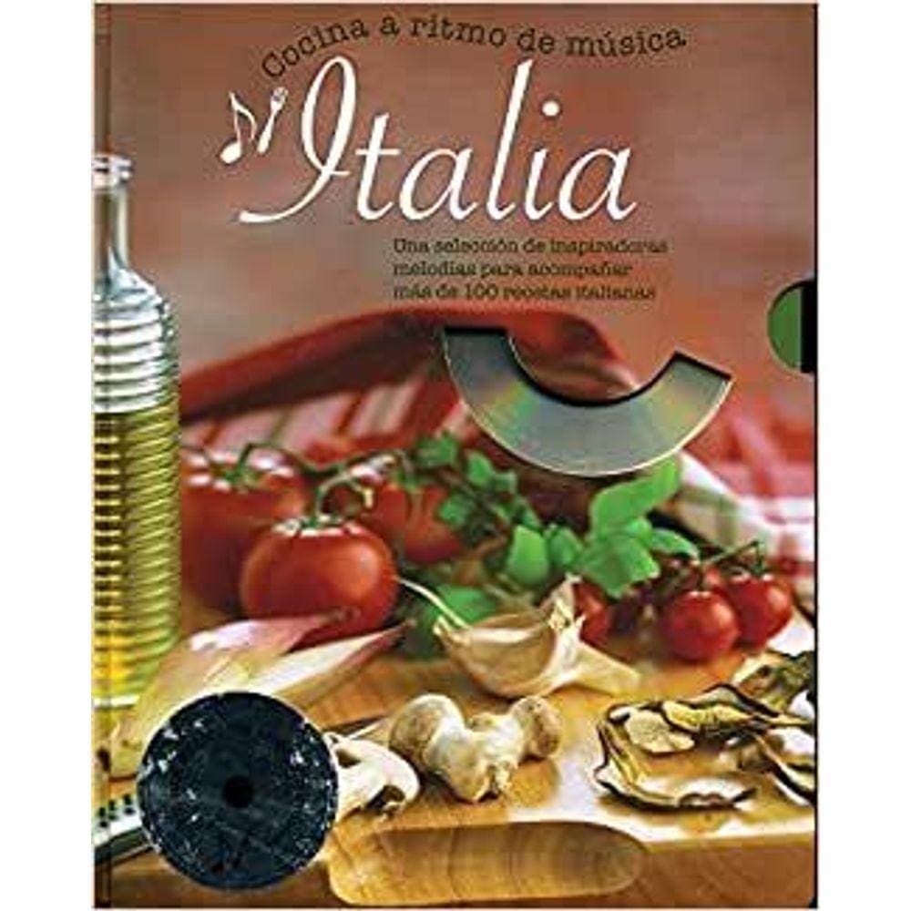Italia Cocina A Ritmo De Música  C/Cd