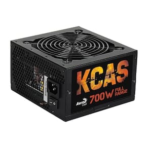 Fonte 700 Wats Reais Aerocool Kcas 80 Plus Bronze