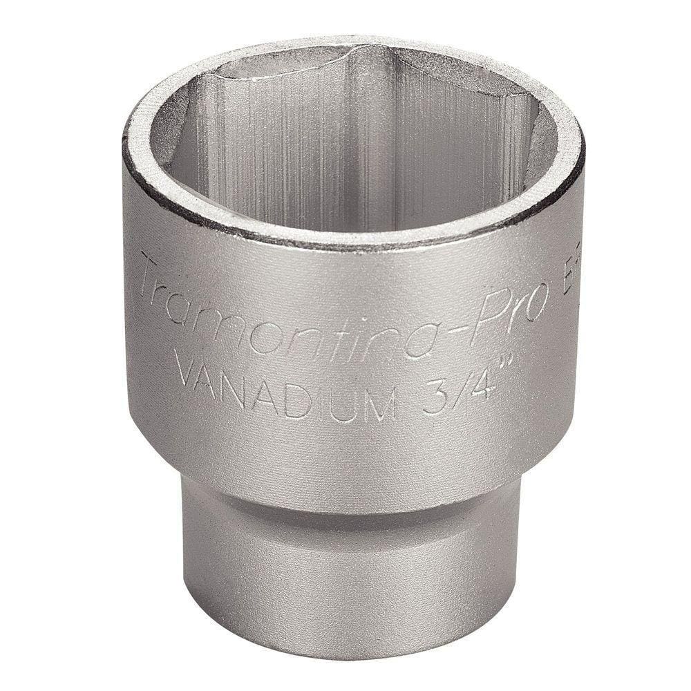 Soquete Sextavado Em Aço Cromo Vanádio 48 Mm - Encaixe 3/4” Tramontina Pro Tramontina