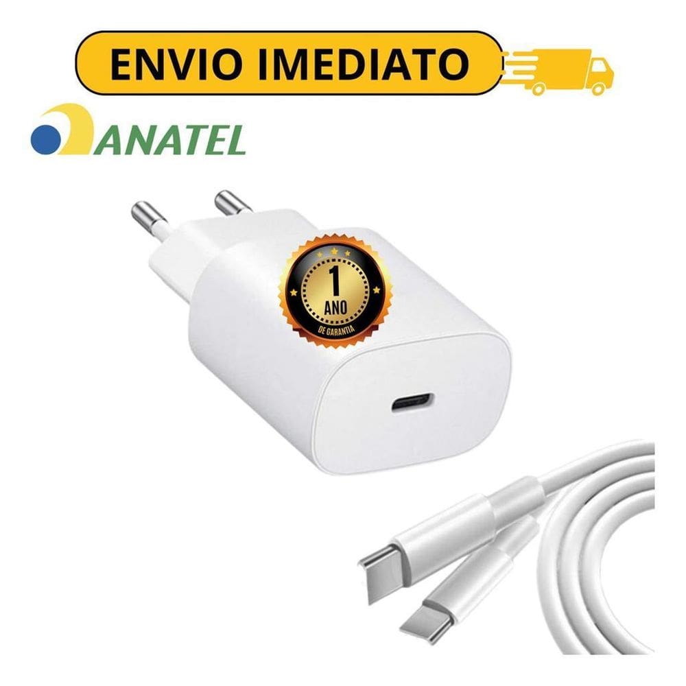 Carregador Turbo Certificado Anatel - Moto G6-G200