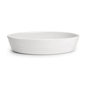 Saladeira Cerâmica Oval Branco 31cm - A\CASA