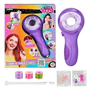 Maquina de tranças Coloridas cabelo Terere Infantil Automático Polirbinq