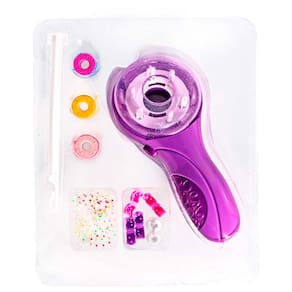 Brinquedo Infantil Maquina de Traças Coloridas Elasticos Miçangas Polibrinq