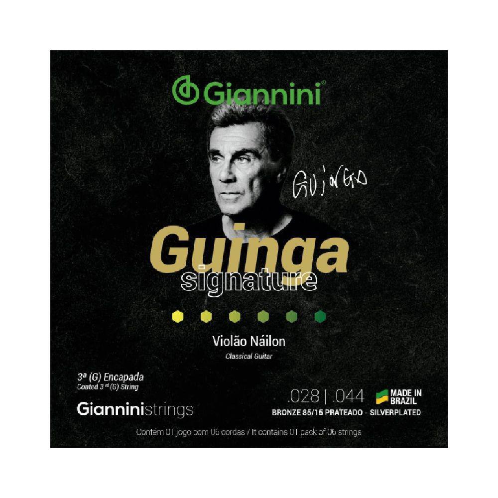 Encordoamento Violão Giannini SSCGG Signature Guinga - Nylon