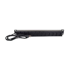 Regua Eletrica MAX Eletron 19" 12 Tomadas 20 Amperes