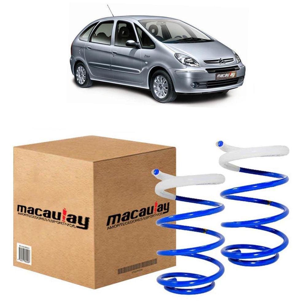 Par De Molas Esportivas Dianteiras Citroen Xsara