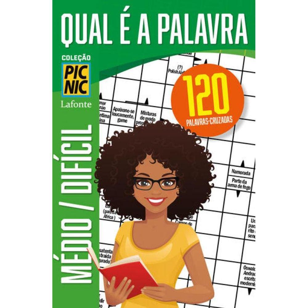 Coleção Pi Nic - Qual É A Palavra - Médio - Difícil