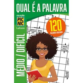 Coleção Pi Nic - Qual É A Palavra - Médio - Difícil
