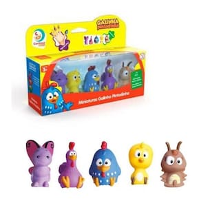 Mini Figuras Dedoxe Galinha Pintadinha - Cardoso