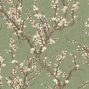 Papel de Parede Hana Floral Verde 1903-4