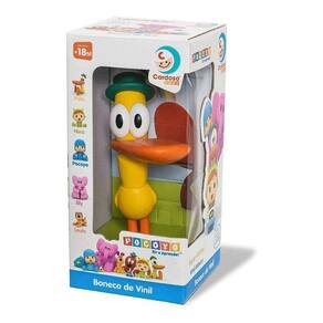 Boneco Infantil De Vinil Pato Pocoyo Cardoso Toys