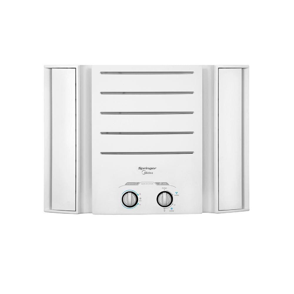 Ar Condicionado Janela Springer Midea Mecânico 7500 BTUs Quente Frio QQK075BB - 220V