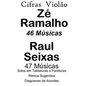 Dois Cadernos de Solos e Cifras Violão – Raul Seixas e Zé Ramalho