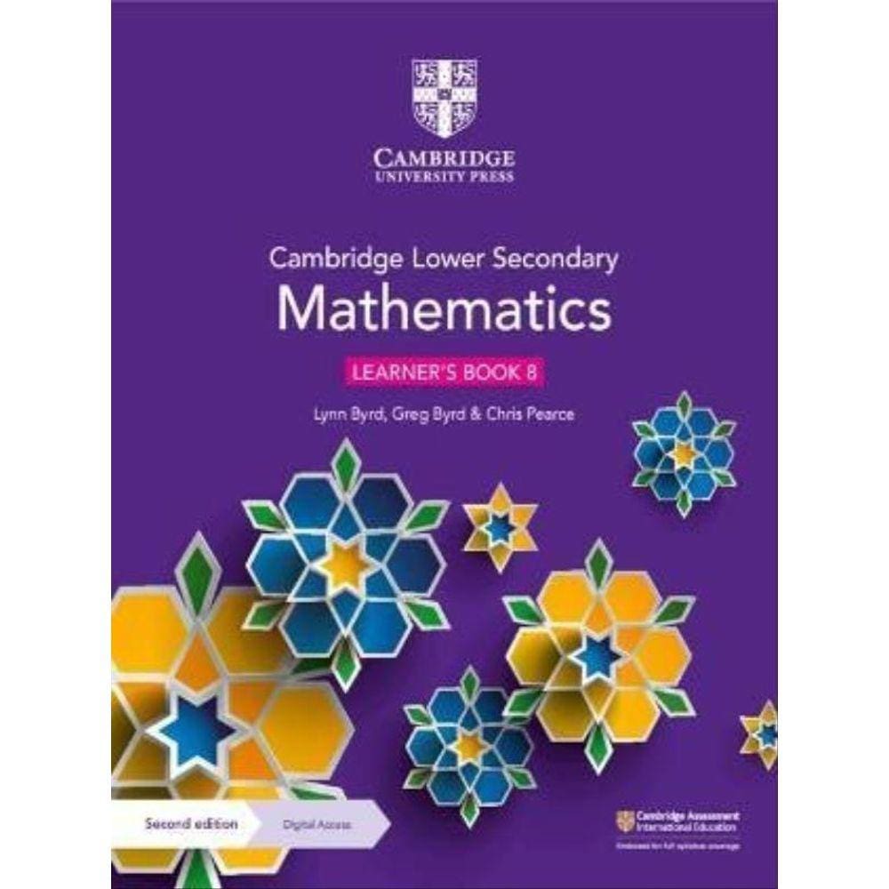 Cambridge Lower Secondary Mathematics Learner`S Book - 8 With Digital Access - Second Edition