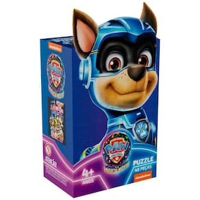 Quebra-Cabeça Infantil - 48 Peças - Patrulha Canina Mighty Movie - Grow