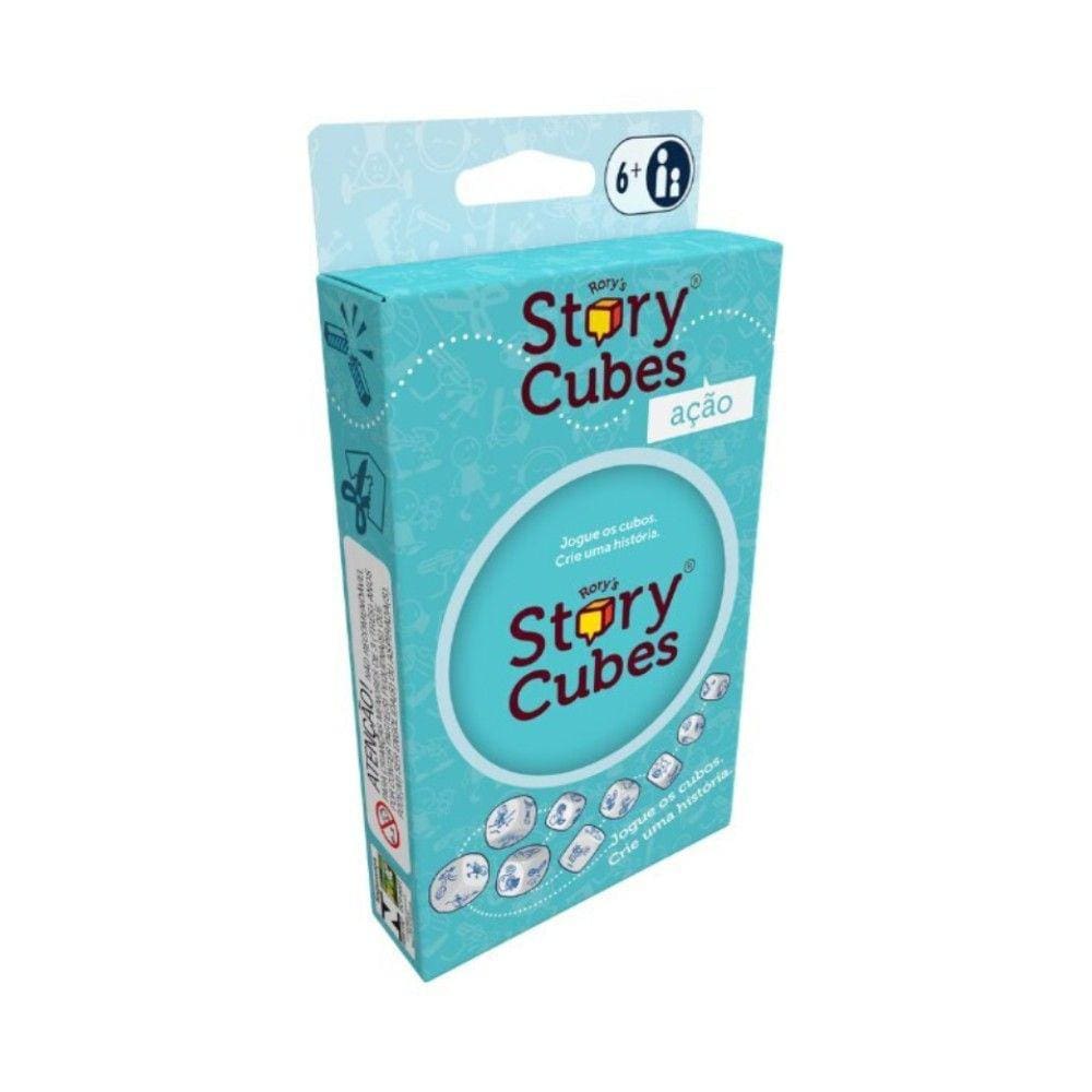 Rory Story Cubes Ação Ecoblister Jogo de Dados Galapagos RSC102