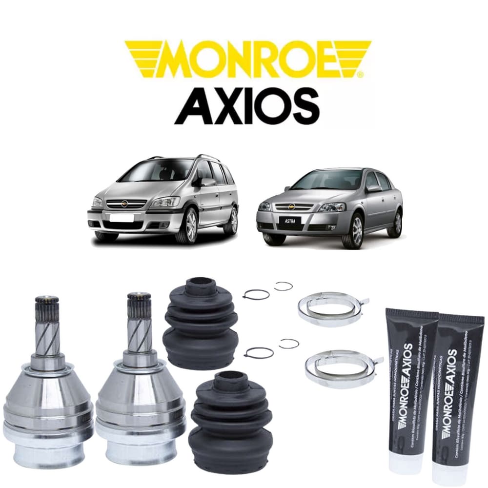 02 Junta Homocinética Lado Câmbio Deslizante Axios Chevrolet Zafira 2001 A 2012