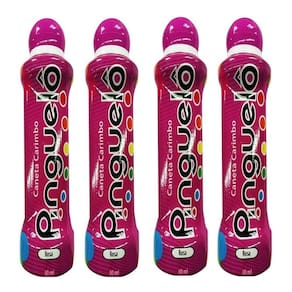 10 Canetas Carimbo Pinguelô De 80ml Marcador De Bingo - Rosa