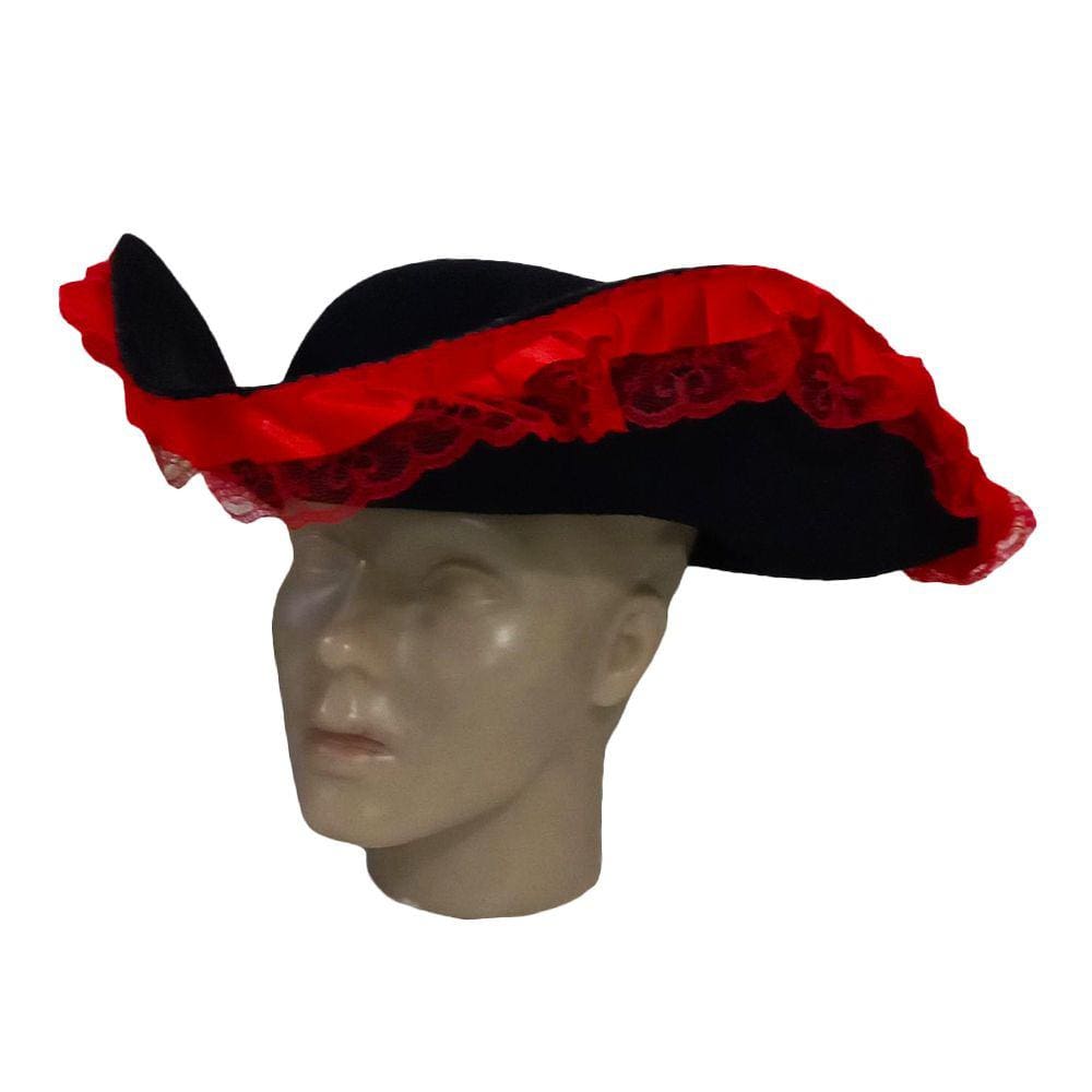 Chapéu de Pirata Feminino Adulto