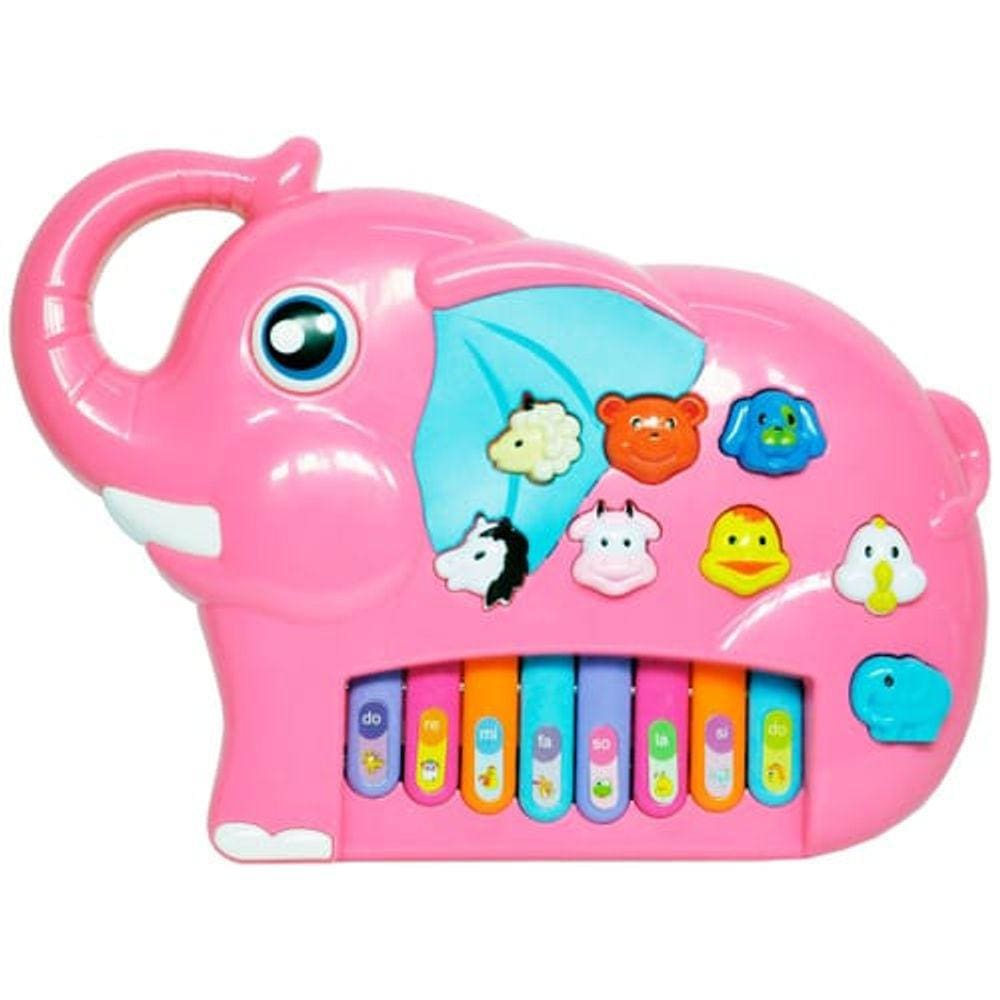 Piano Teclado Musical Fazendinha Animal Infantil Bebê - I Love Novidades