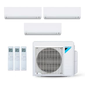 Ar-Condicionado Multi Split Inverter Daikin 28.000 (2x Evap HW 12.000 + 1x Evap HW 18.000) Quente/Frio 220V