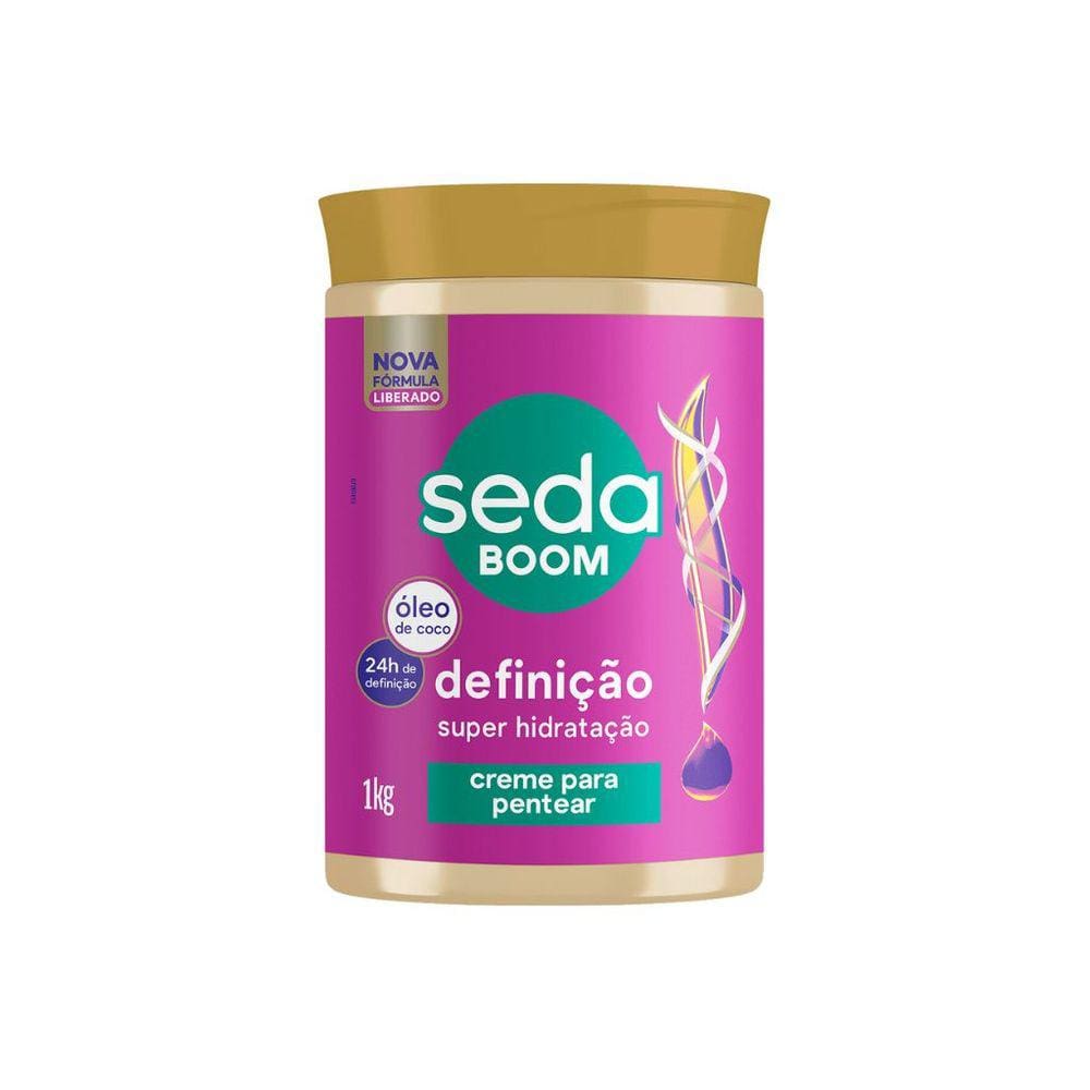 Creme de Pentear Seda Boom Definiçao 1kg