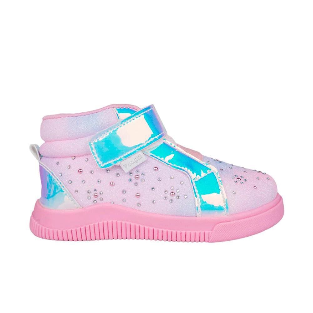 Tênis Infantil Feminino Pom Pom Pampili Ref:699028 18/27