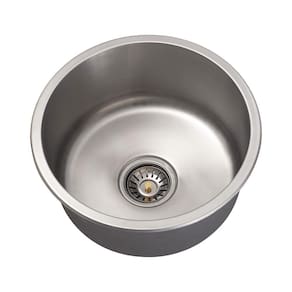 Cuba Para Cozinha Redonda Aço Inox 201 Tamoios 40 cm Pingoo.casa - Prata