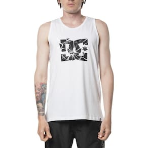 Regata DC Shoes Crushed Glass SM24 Masculina Branco
