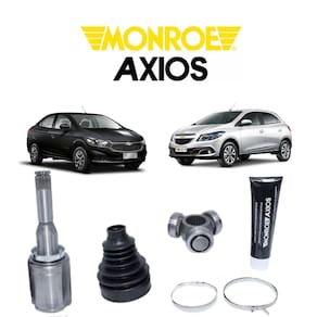 Junta Homocinètica Axios Dianteira Esquerda Lado Câmbio Deslizante Chevrolet Spin 2013 A 2018
