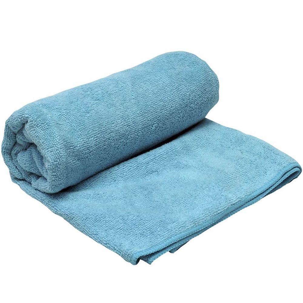 Toalha Soft Azteq de Secagem Rápida 60x120cm Banho Academia Camping Azul