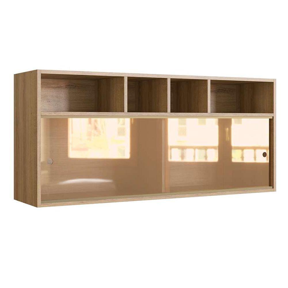armário aéreo one com vidro 2 pt teka
