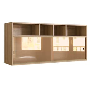 armário aéreo one com vidro 2 pt teka