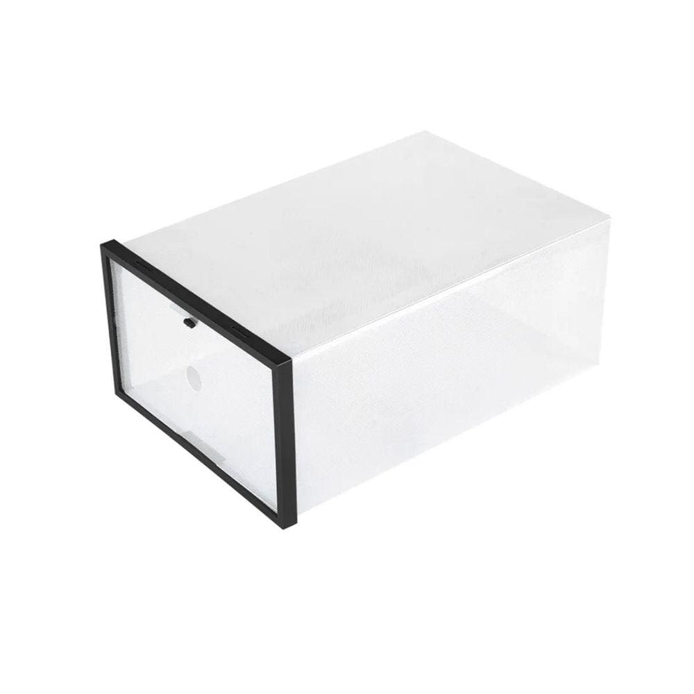 Caixa Organizadora Para Calçados de Plástico e com tampa