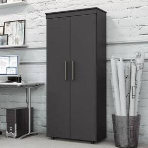 Armário Multiuso 2 Portas 1 Gaveta Advantage Batrol Móveis Black