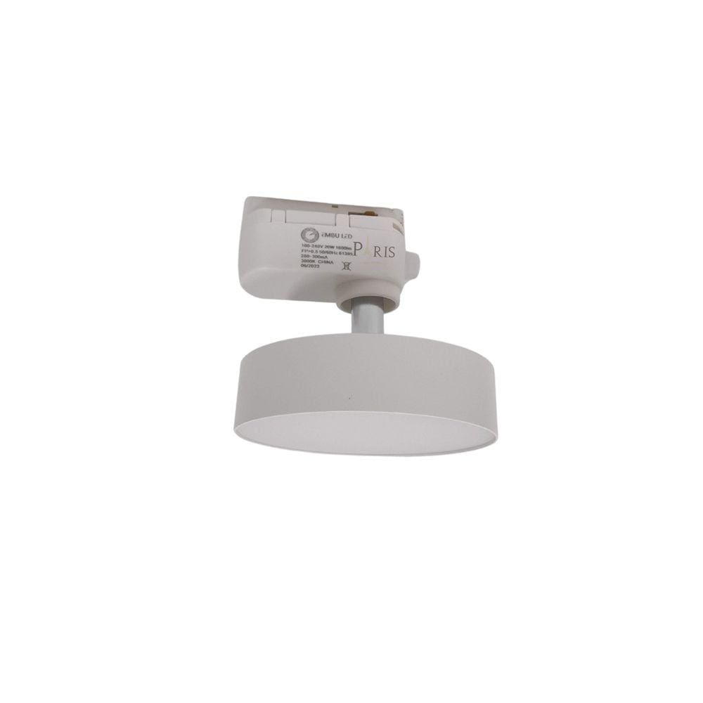 Spot Para Trilho Branco Led 20W 4000K Bivolt