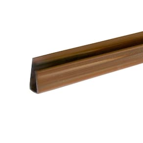 Acabamento Perfil "U" para Forro PVC 8mmx3cmx3,00m Bariri - caixa com 5 Peças - Imbuia