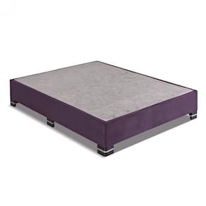 Base Box Casal 25x138x188cm Sommier Kappesberg Berinjela
