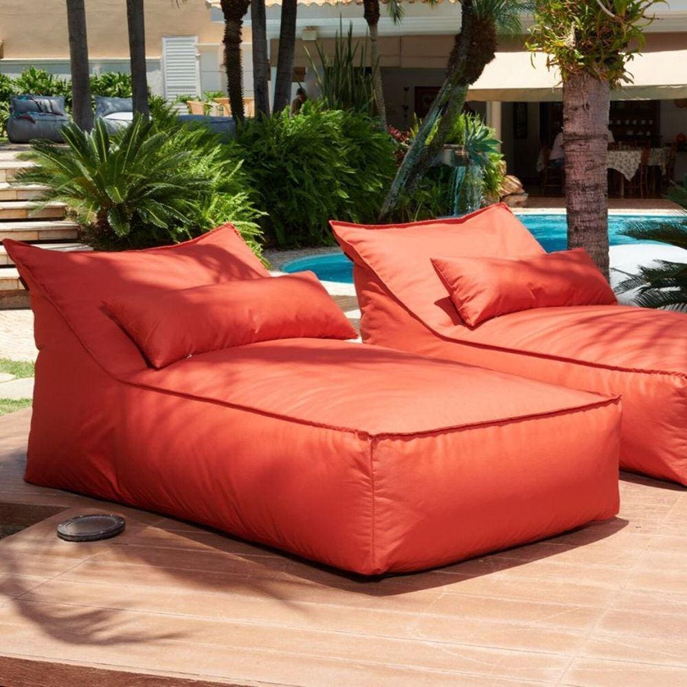Chaise em Outdoor Taipe  Coral