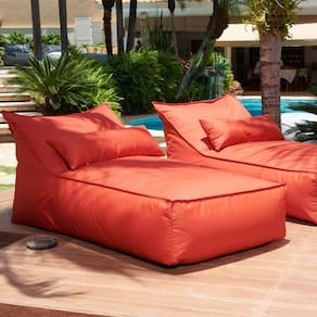 Chaise em Outdoor Taipe  Coral