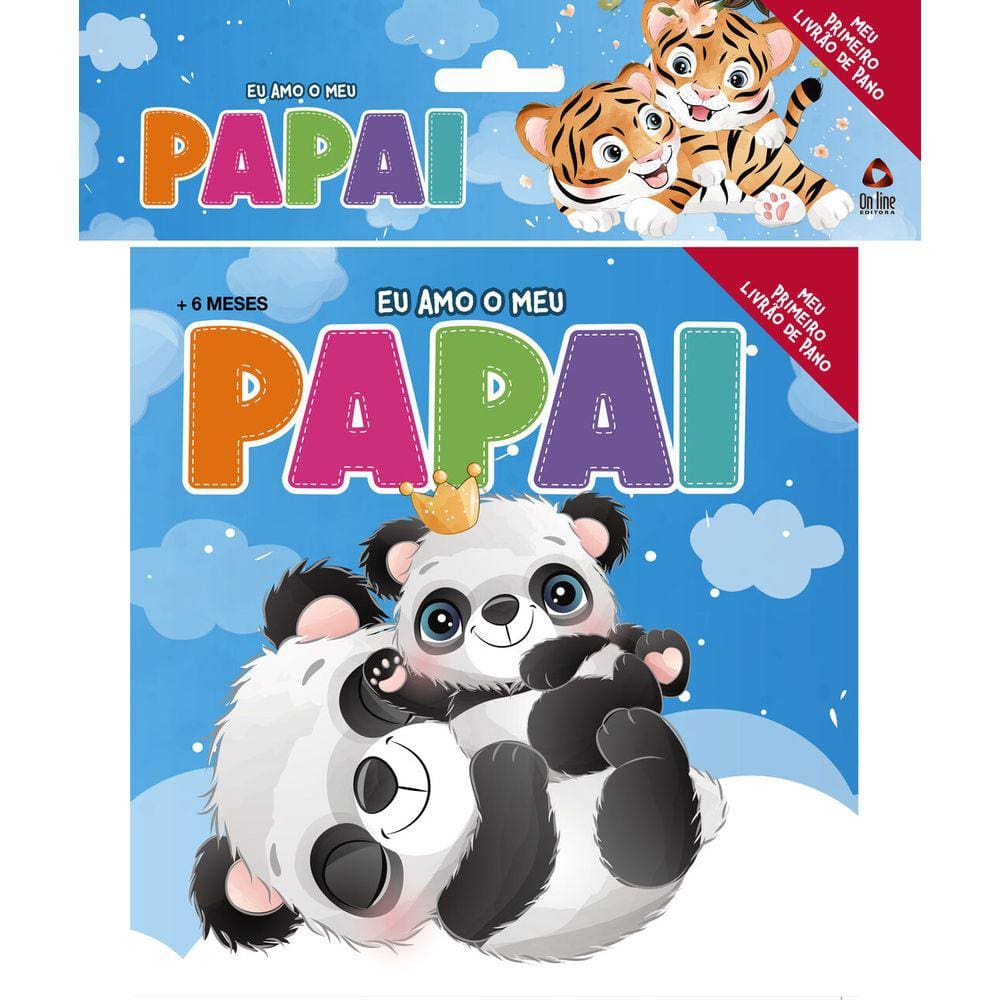 Meu Primeiro Livrão de Pano Eu Amo o Meu Papai