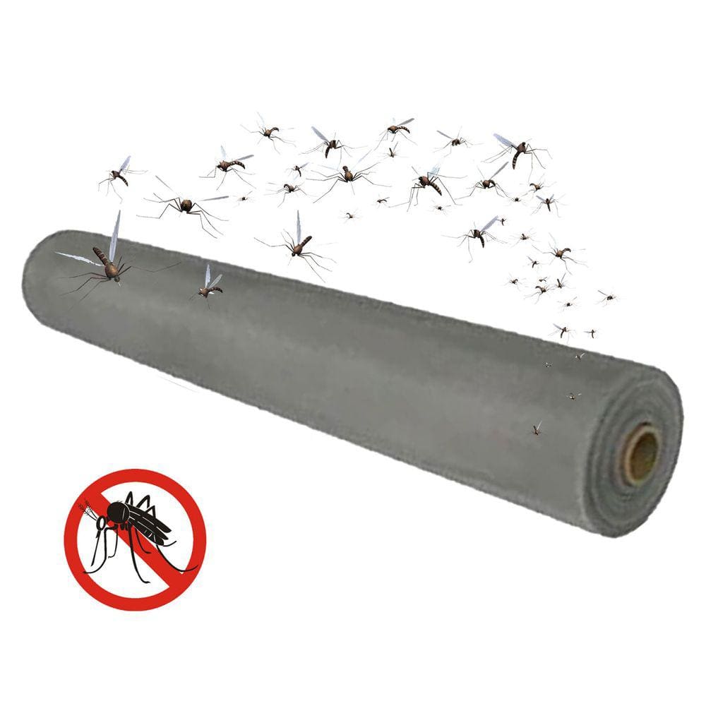 Tela Mosquiteiro Inseto Mosca Pernilongo Rolo 25 Metros Janela Porta Segurança Proteçao