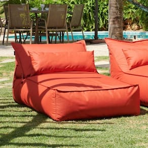 Chaise em Outdoor com Encosto Móvel Taipe Coral