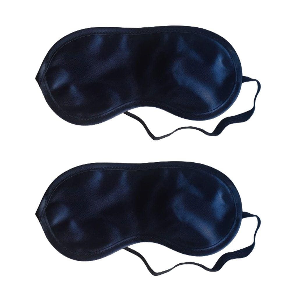 2 Máscara De Dormir Bem Tapa Olhos Anti Claridade Poliéster